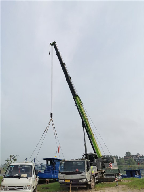 庐阳区桥梁建设吊装案例